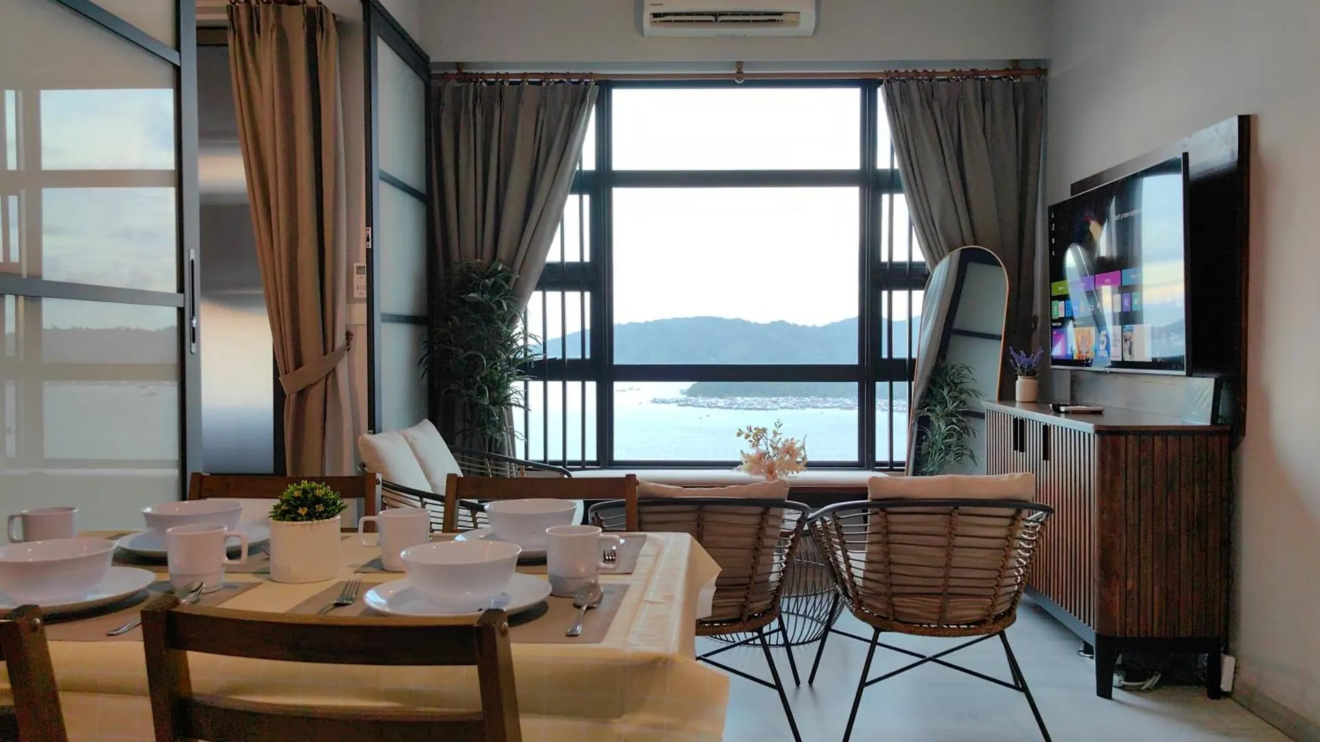 Jesselton Quay Sea View 2Br 4Pax Lv31 Daire Kota Kinabalu